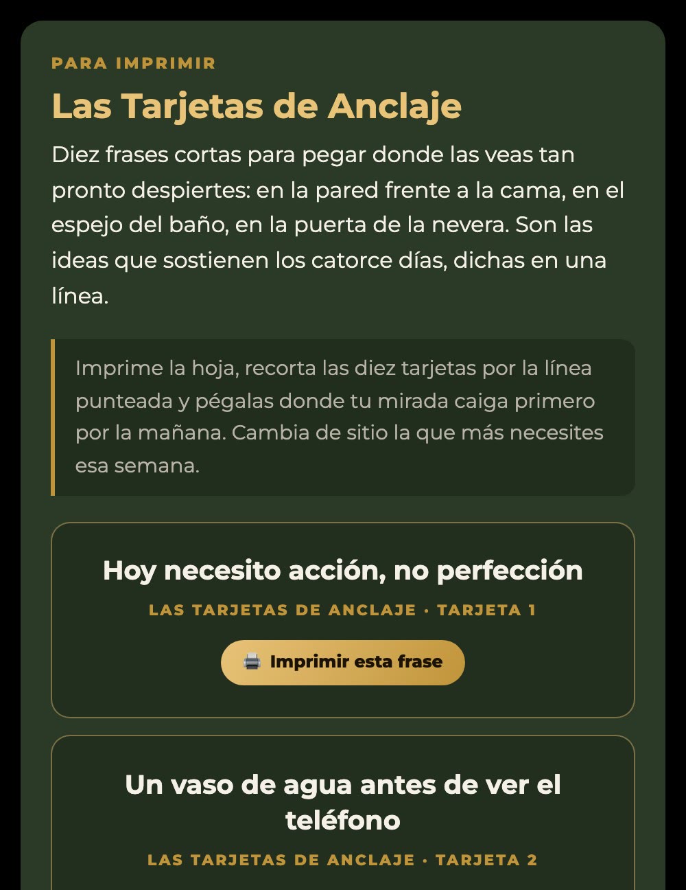 Las diez frases para recortar y pegar en tu habitaci&oacute;n
